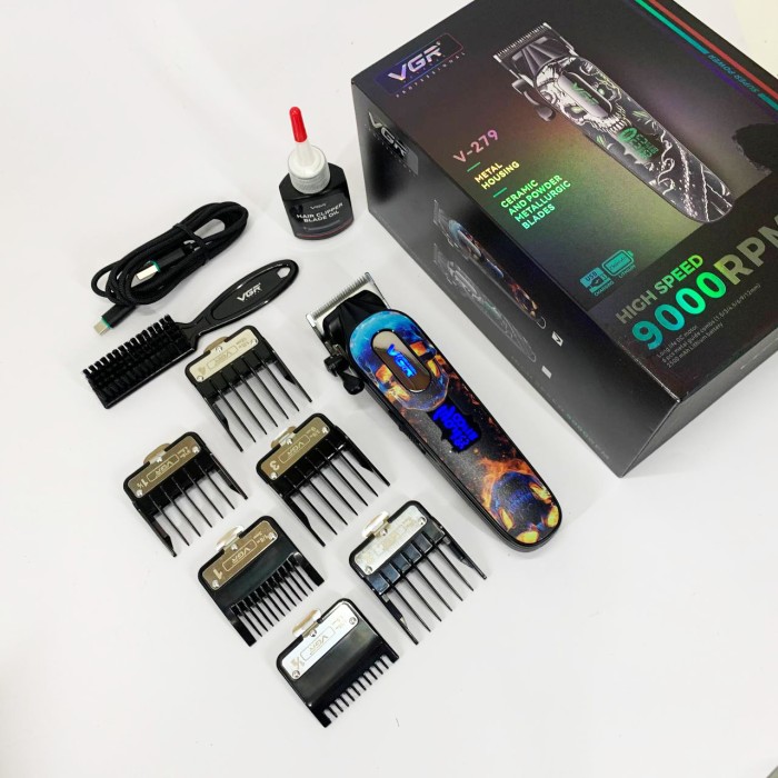 Тример для стрижки волосся потужний, Тример бездротовий, Миюча машинка для стрижки XL-92