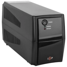 Джерело безперебійного живлення (ДБЖ) LogicPower LPM-525VA-P 525 ВА, чорний