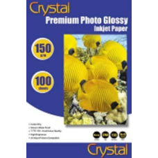 Фотопапір (глянсовий папір) Crystal GL-A4-150-100 A4, 150 г/м², 100 аркушів