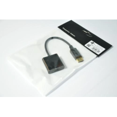 Перехідник DisplayPort–HDMI (адаптер) Atcom 16852, 10 см, чорний