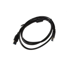 Кабель USB 2.0 AM - USB BM, 1.5 м, Black, Atcom, феритовий фільтр (5474)