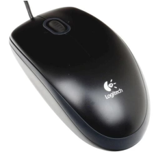 Оптична миша (дротова миша) Logitech B100 чорна, 800 dpi