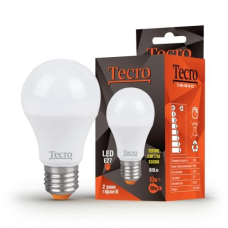 Світлодіодна лампа (LED-лампа) Tecro TL-A60-10W-3K-E27 10 Вт, 3000 К