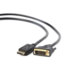Кабель DisplayPort — DVI-D (відеокабель) Cablexpert CC-DPM-DVIM-6 1,8 м чорний