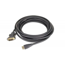 Кабель HDMI — DVI-D (відеокабель) Cablexpert CC-HDMI-DVI-10, 3 м, чорний