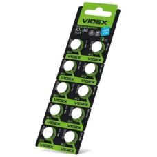Батарейки (елементи живлення) Videx Excellent! AG12/LR43 1,5 В, 10 шт