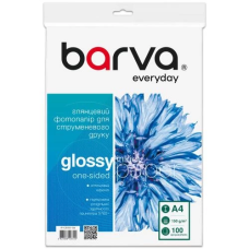 Фотопапір (папір для фото) Barva Everyday глянсовий A4, 100 арк.