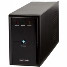 Джерело безперебійного живлення (ДБЖ) LogicPower LPM-825VA Black 825 ВА, 577 Вт
