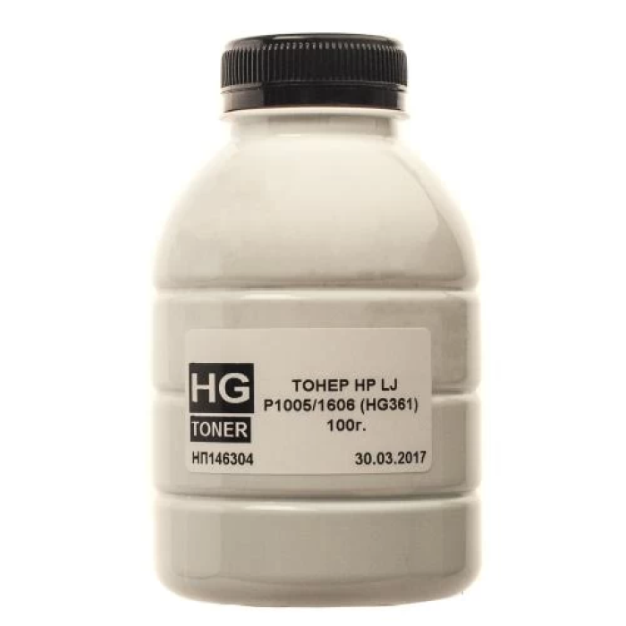 Чорний тонер HG TSM-HG361-100 для лазерного принтера, 100 г