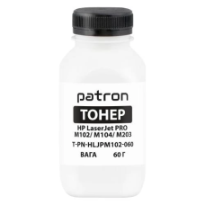 Тонер для принтера (тонерний порошок) Patron PN-HLJPM102-060 60 г