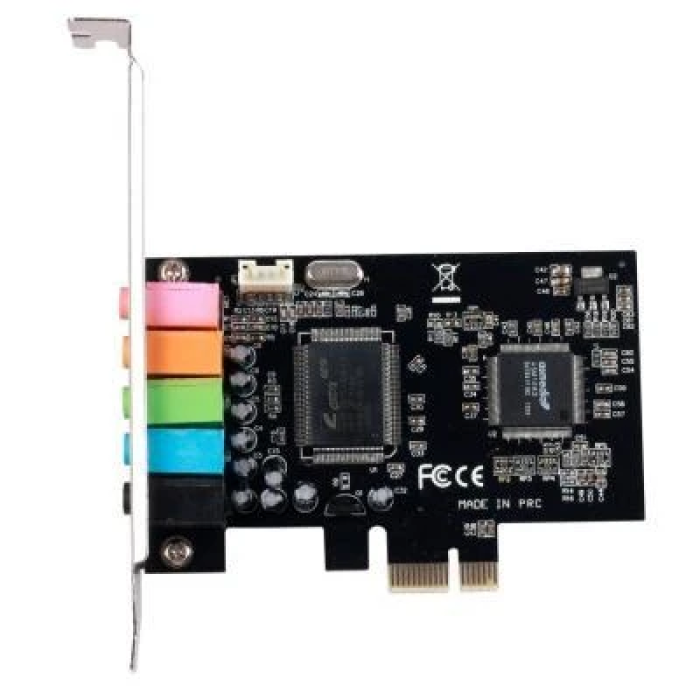 Звукова карта CHiNa M-CMI8738 для PCI-E 1x, 6 каналів