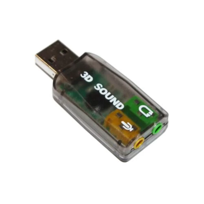 Зовнішня звукова карта Dynamode 3D Sound USB 2.0 з підтримкою 5.1
