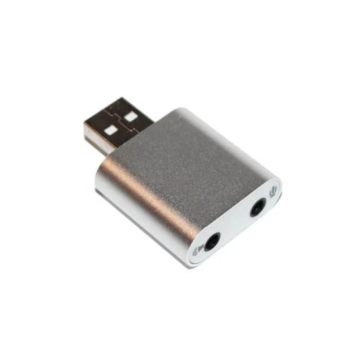 Зовнішня звукова карта Dynamode C-Media 108 USB 2.0 7.1 Silver
