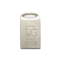 Флешка (USB-накопичувач) T&G Metal TG105 32 ГБ, срібляста, USB 2.0