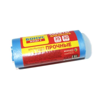 Пакети для сміття (сміттєві пакети) NoNaMe Бонус 35 л, 30 шт