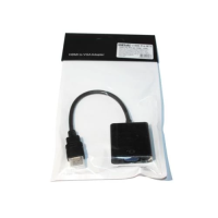 Перехідник HDMI на VGA (відеоадаптер) STLab U-990 Pro BTC 20 см