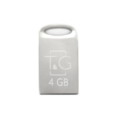 Флешка USB (USB-накопичувач) T&G Metal TG105 4 ГБ срібляста USB 2.0