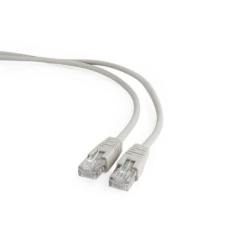 Патч-корд (мережевий кабель) Cablexpert PP12-1M Cat.5e сірий, 1 м