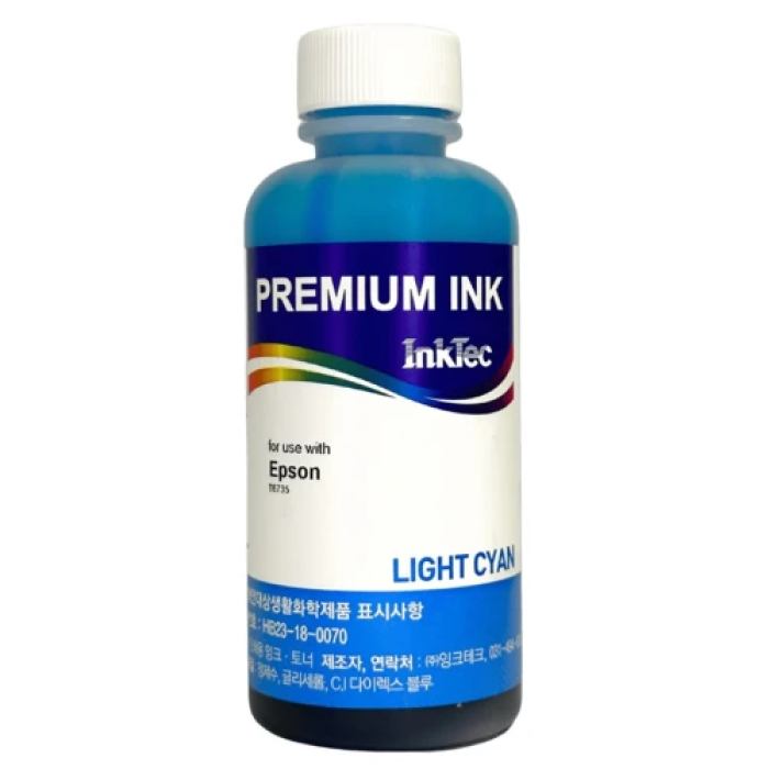 Струменеве чорнило InkTec E0017 Light Cyan, 100 мл для Epson