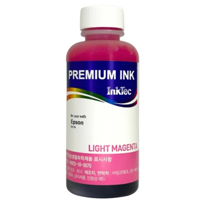 InkTec E0017 Light Magenta — водорозчинне чорнило 100 мл для Epson