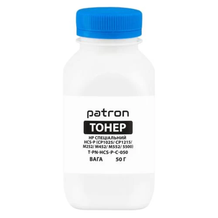 Блакитний тонер Patron Cyan 50 г для принтерів і МФП