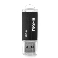 Флешка (USB-накопичувач) Hi-Rali Corsair 32 ГБ, USB 2.0, чорна