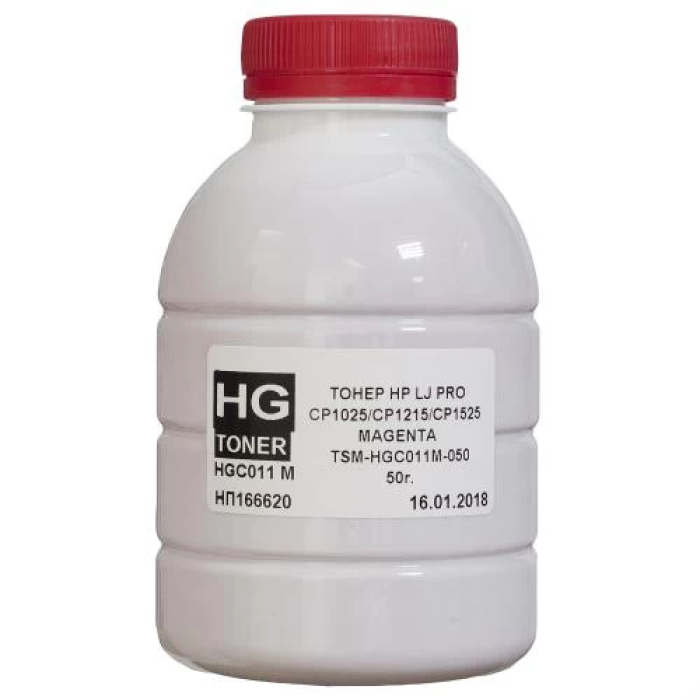 Тонер HG Magenta 50 г для принтерів HP і Canon