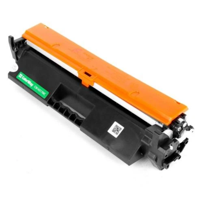 Чорний тонер-картридж ColorWay HP 17A на 1600 сторінок