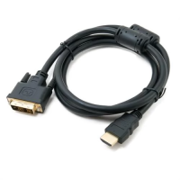 Кабель HDMI — DVI-D (відеокабель) Extradigital HDMI-DVI-D 1,5 м, чорний