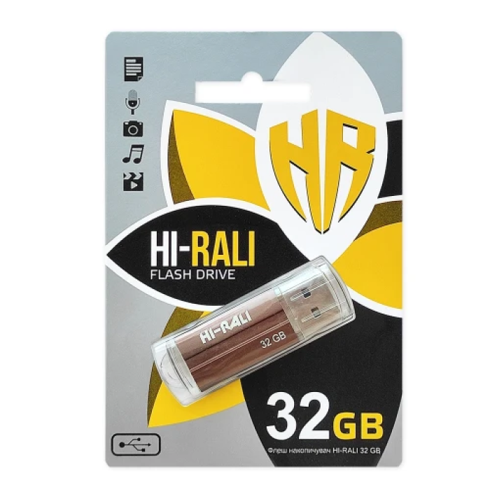Флешка Hi-Rali Corsair Bronze 32 ГБ USB 2.0