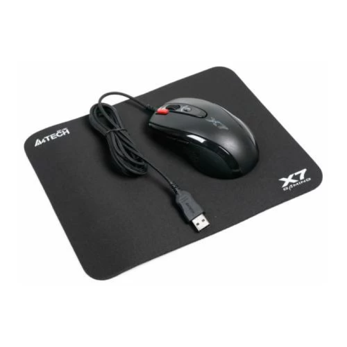 Ігровий комплект A4Tech X-7120: миша X-710BK і килимок