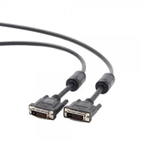 Кабель DVI-D (відеокабель) Cablexpert 1,8 м чорний