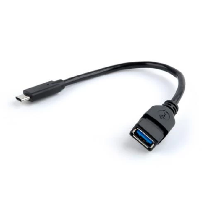 Кабель-перехідник Cablexpert USB AF — Type-C, 20 см