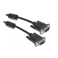Кабель VGA (відеокабель) Maxxter V-VGA-10 3 м, чорний