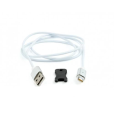 Кабель USB Lightning (шнур USB для Lightning) Cablexpert CC-USB2-AMLMM-1M 1 м, білий