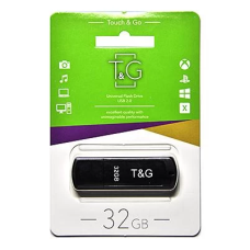Флеш-накопичувач (USB-флешка) T&G Shorty TG011 32 ГБ, USB 2.0, чорний