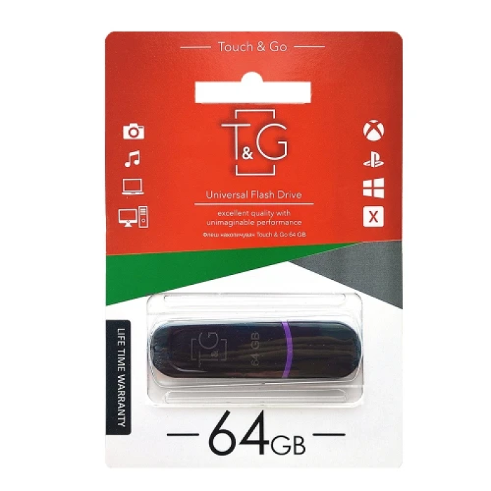 USB-флешка T&G Classic TG012 на 64 ГБ, USB 2.0
