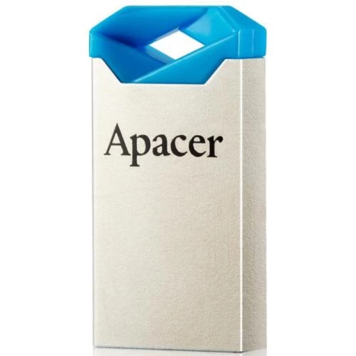 USB-флешка Apacer AH111 на 32 ГБ у сріблясто-блакитному корпусі