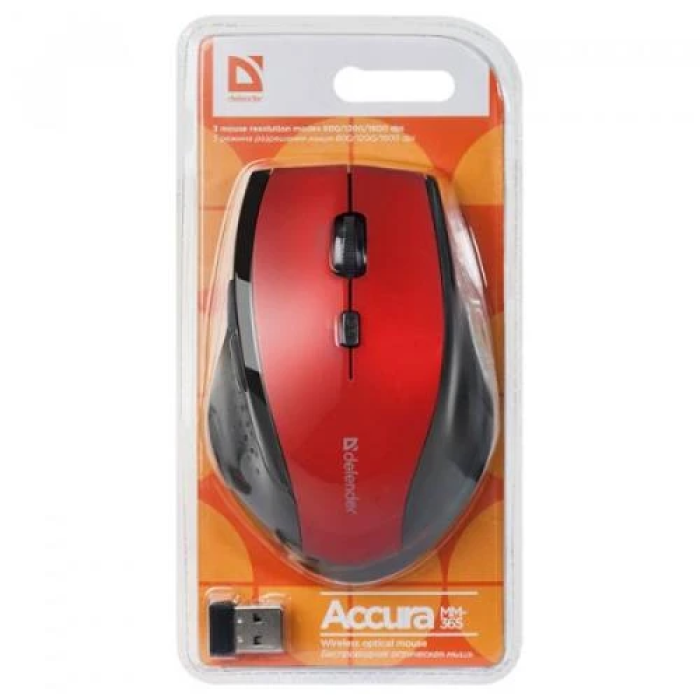 Оптична бездротова миша Defender Accura MM-365