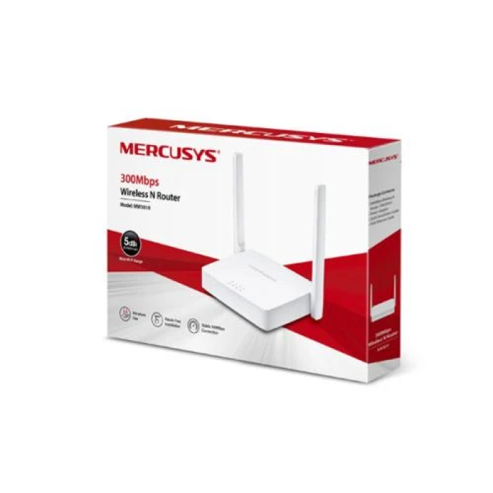 Домашній Wi-Fi роутер Mercusys MW301R зі швидкістю до 300 Мбіт/с