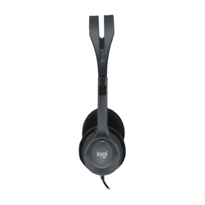 Провідна гарнітура Logitech H111 з мікрофоном, чорна