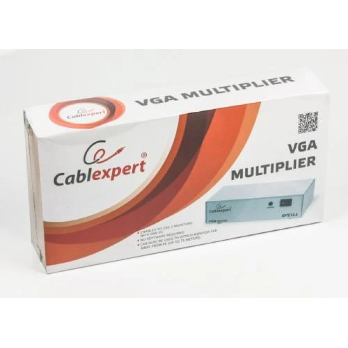 Розгалужувач VGA Cablexpert GVS122 для двох моніторів