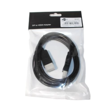 Кабель DisplayPort (кабель DP) Atcom 16121 V1.4, 1,8 м, чорний, 60 Гц