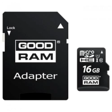 Карта пам’яті microSDHC (microSD-карта) Goodram M1AA 16 ГБ