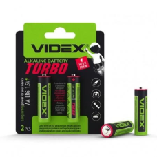 Батарейка AA (LR6) (пальчикова батарейка) Videx Turbo 1,5 В, 2 шт
