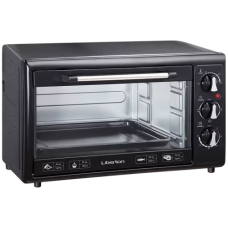 Електродуховка (настільна духовка) Liberton LEO-350 Black 35 л, 1800 Вт