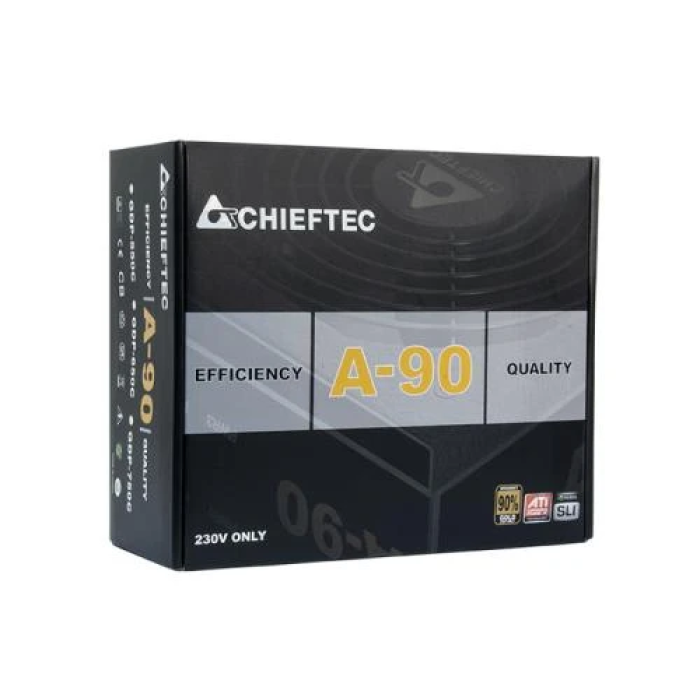 Напівмодульний блок живлення Chieftec A90 GDP-550C на 550 Вт