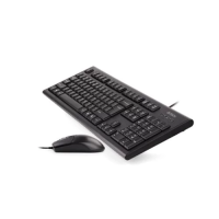 Комплект клавіатура та миша (набір клавіатури й миші) A4Tech KR-8572 дротовий USB, чорний