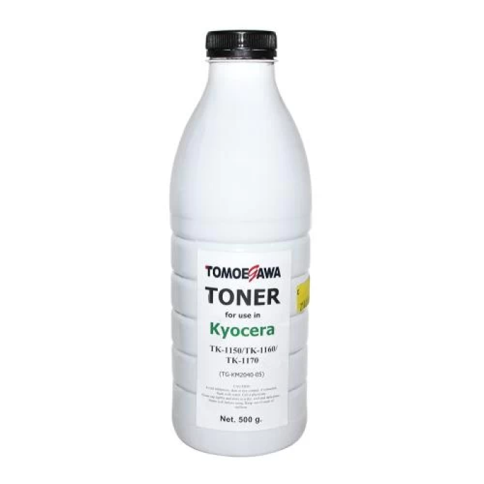 Чорний тонер Tomoegawa TG-KM2040-05 для принтерів Kyocera, 500 г