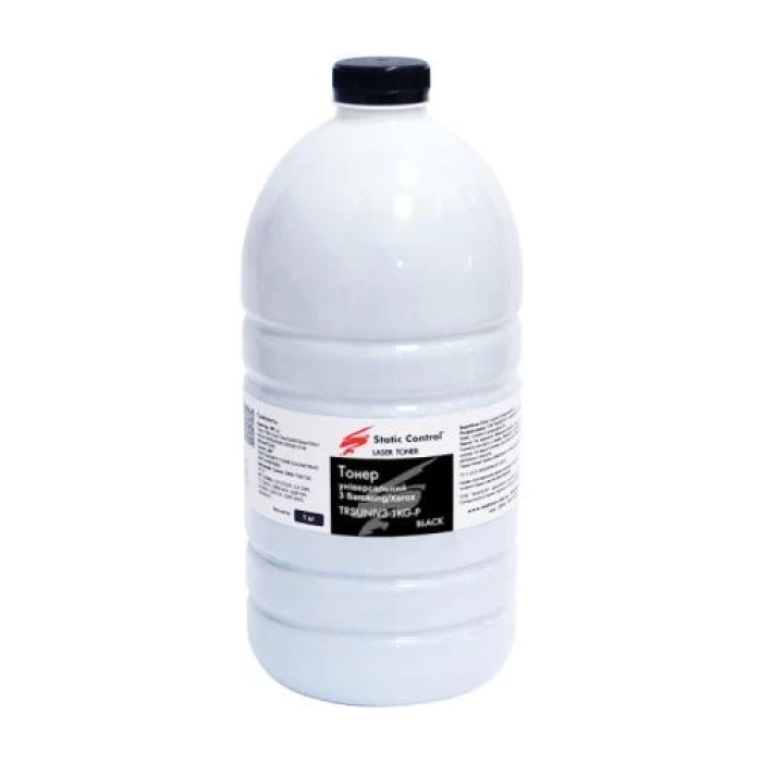 Чорний тонер Static Control TRSUNIV3-1KG-P для Samsung